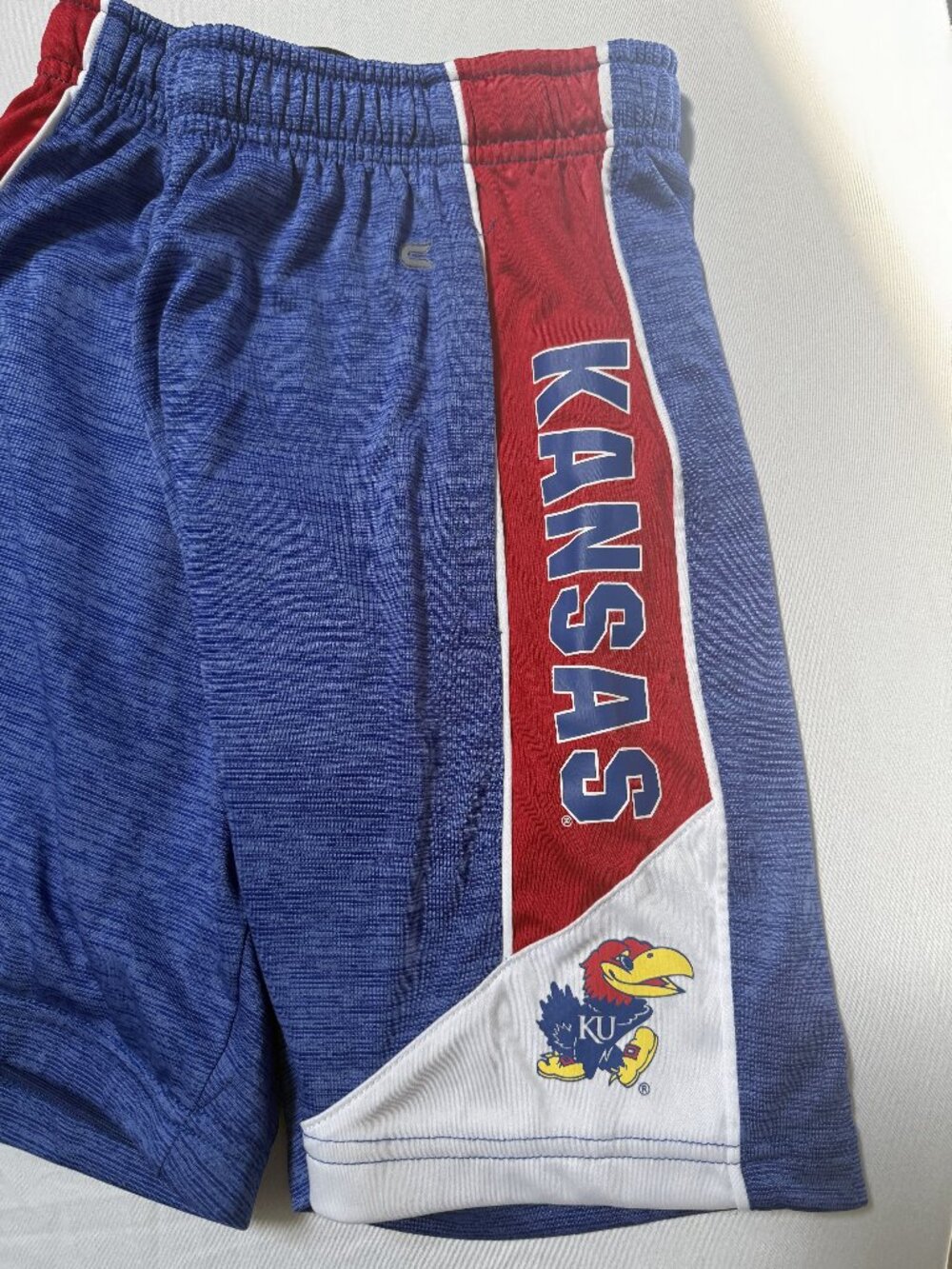 Colosseum Kansas Jayhawks Athletic Shorts Youth M